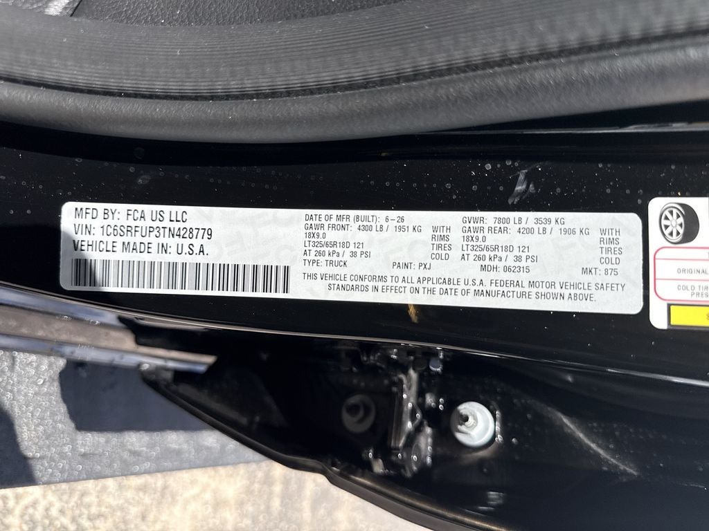 2026 RAM 1500 RHO