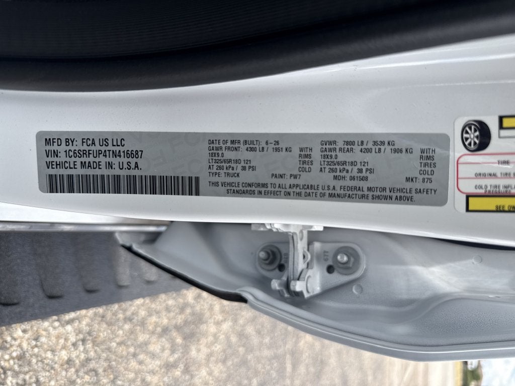 2026 RAM 1500 RHO