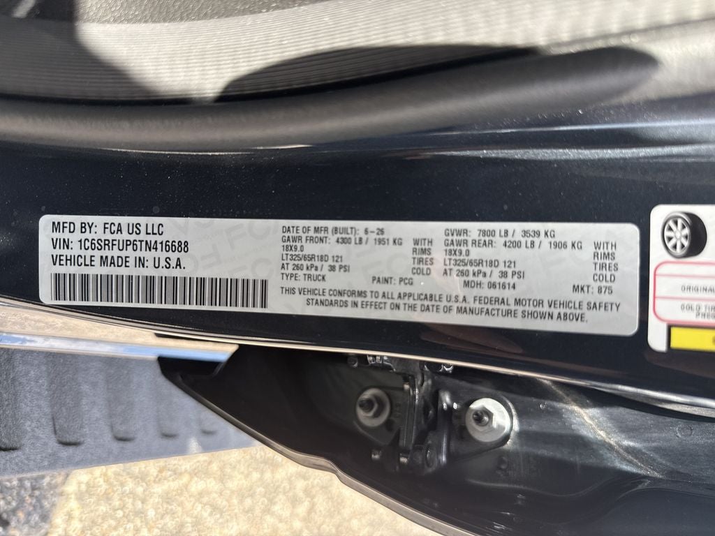 2026 RAM 1500 RHO