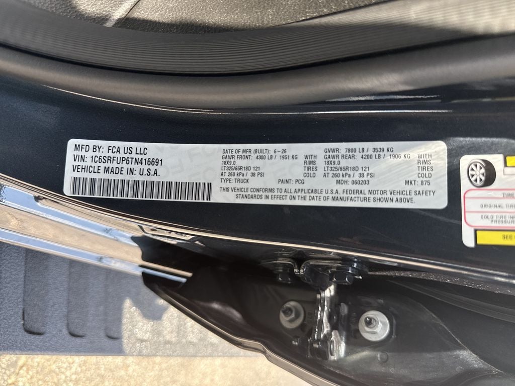 2026 RAM 1500 RHO