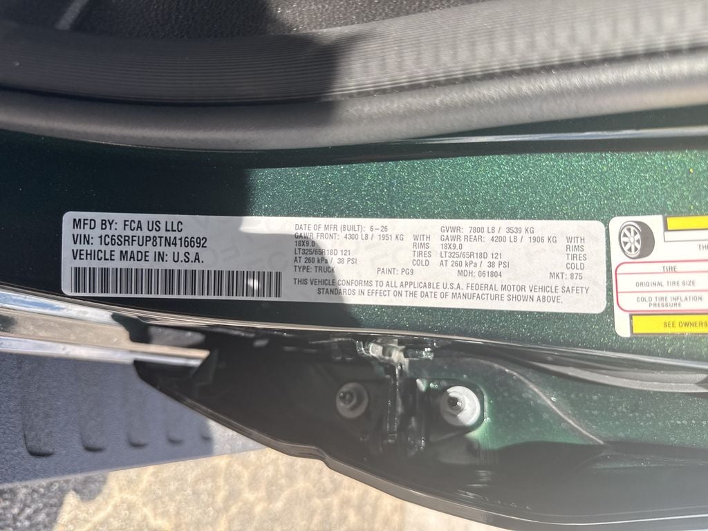 2026 RAM 1500 RHO