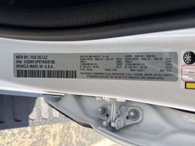 2026 RAM 1500 RHO