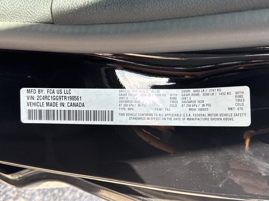 2026 Chrysler Pacifica Limited