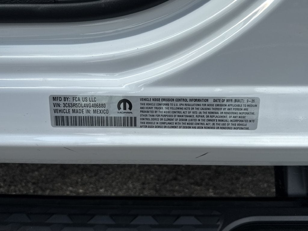 2027 RAM 2500 Big Horn