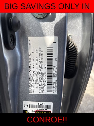 2019 Toyota Tundra SR5 4.6L V8