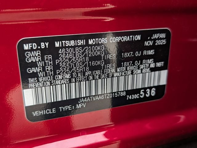 2026 Mitsubishi Outlander Sport 2.0 ES