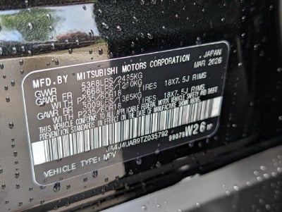 2026 Mitsubishi Outlander ES
