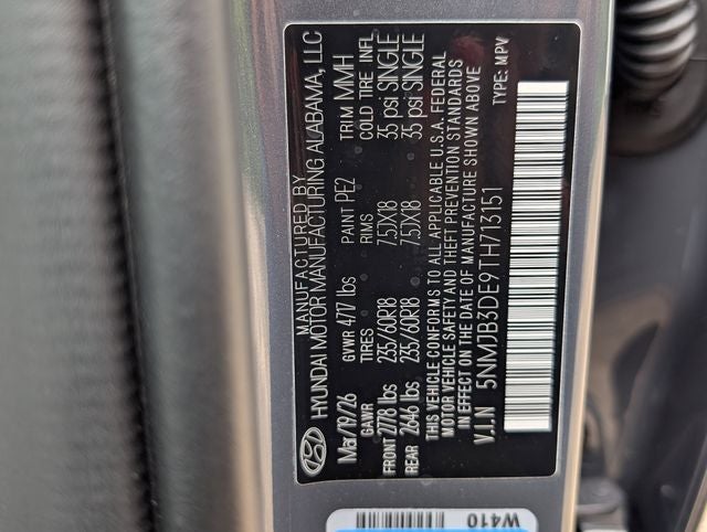 2026 Hyundai Tucson SEL FWD