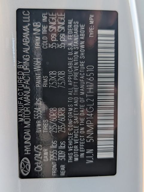 2026 Hyundai Santa Fe SE FWD