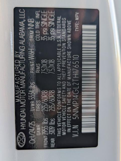 2026 Hyundai Santa Fe SE FWD