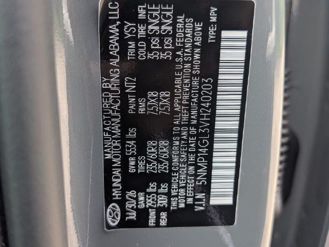 2027 Hyundai Santa Fe SE FWD