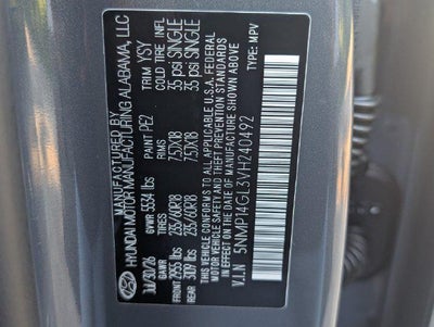 2027 Hyundai Santa Fe SE FWD