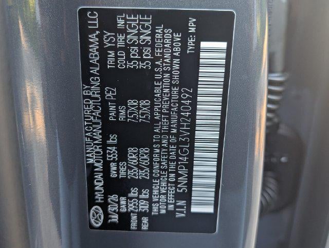 2027 Hyundai Santa Fe SE FWD