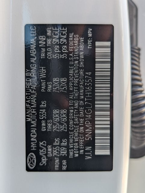 2026 Hyundai Santa Fe SE FWD