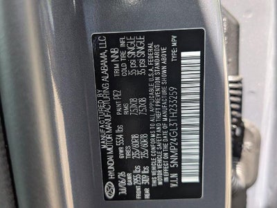 2026 Hyundai Santa Fe SEL FWD