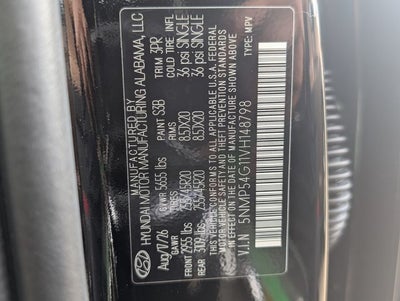 2027 Hyundai Santa Fe Hybrid Calligraphy