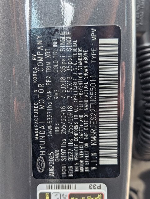 2026 Hyundai Palisade XRT Pro