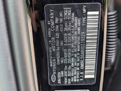 2027 Hyundai Palisade Hybrid Blue SEL 7P