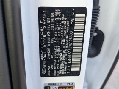 2027 Hyundai Palisade Hybrid Blue SEL 7P