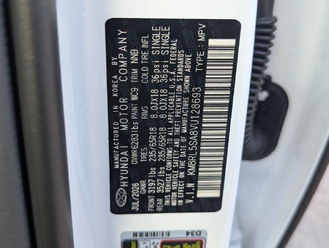 2027 Hyundai Palisade Hybrid Blue SEL 7P