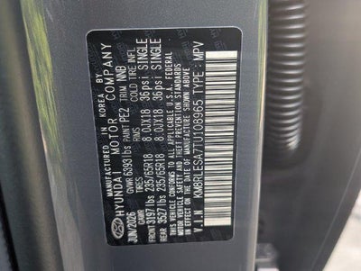 2026 Hyundai Palisade Hybrid SEL 7P