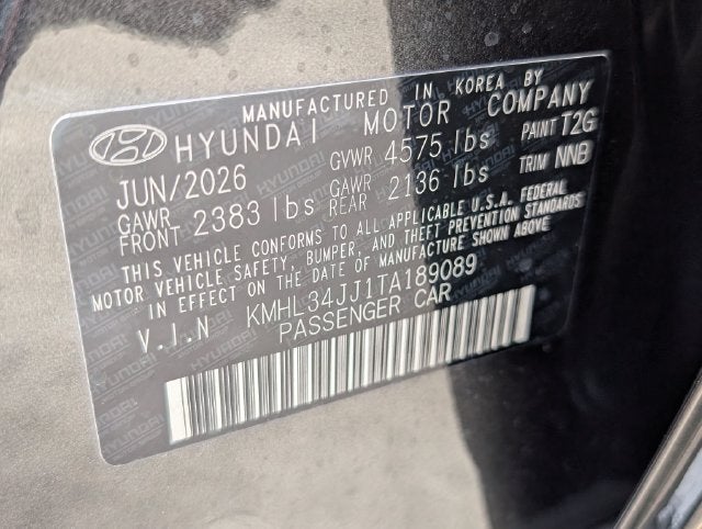 2026 Hyundai Sonata Hybrid SEL