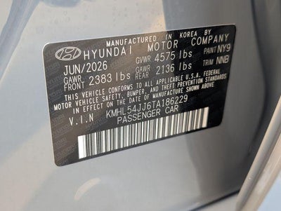 2026 Hyundai Sonata Hybrid Limited