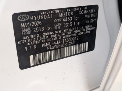 2026 Hyundai Sonata SEL Sport