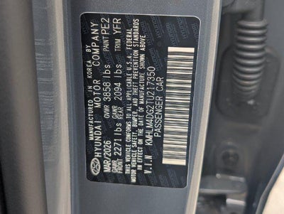 2026 Hyundai Elantra SEL Sport