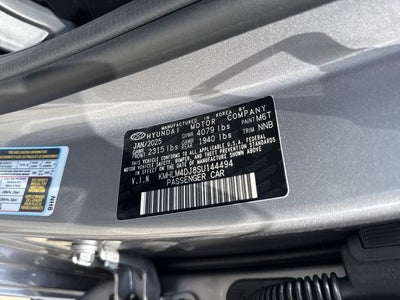 2025 Hyundai Elantra Hybrid SEL Sport
