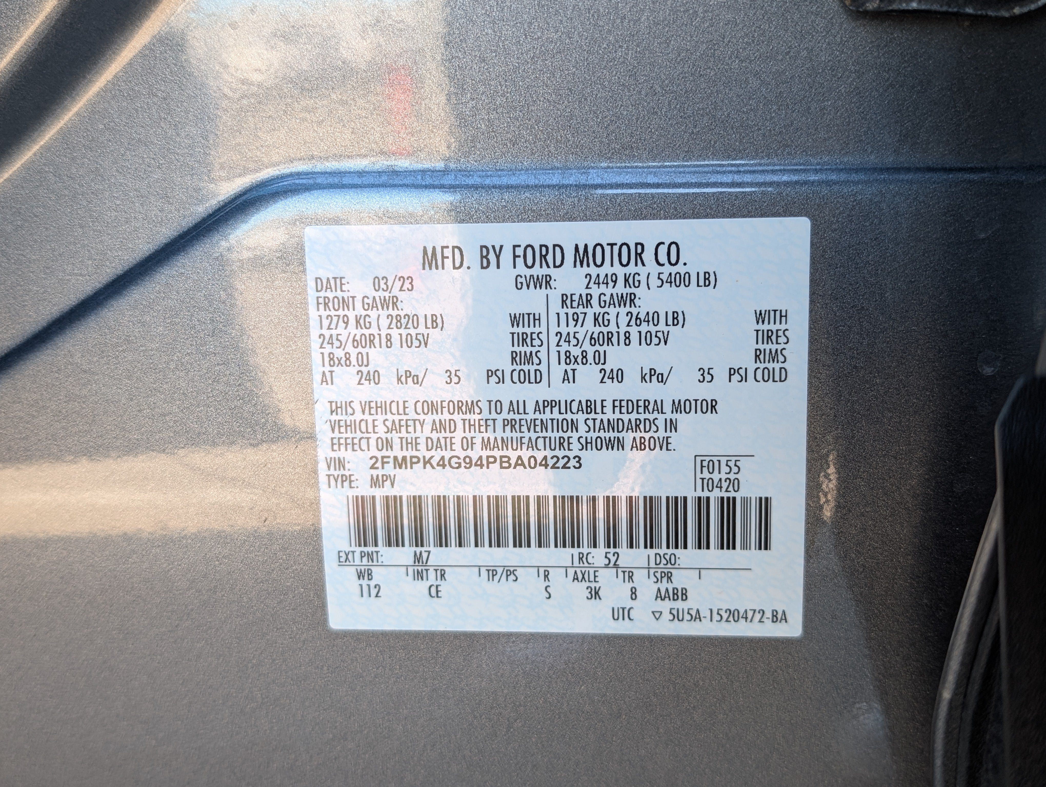 2023 Ford Edge SE